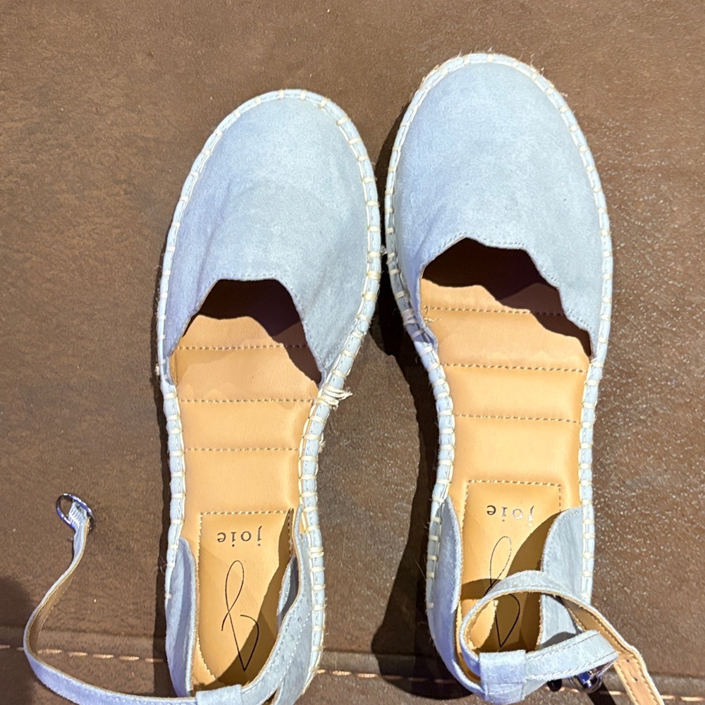 Joie Light Blue Espadrille Flats